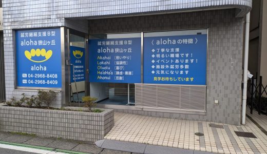 aloha狭山ヶ丘OPENしました！