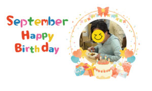 9月ハッピーバースデイ  Hさん｜アロハ新所沢